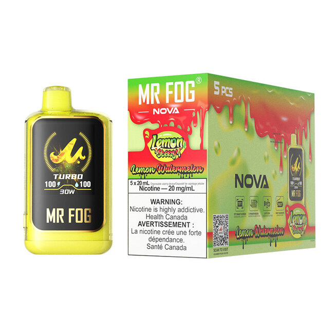 MR FOG MR FOG  NOVA LEMON STEEZY 36K DISPOSABLE