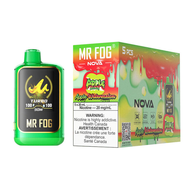 MR FOG MR FOG NOVA  APPLE STEEZY 36K DISPOSABLE
