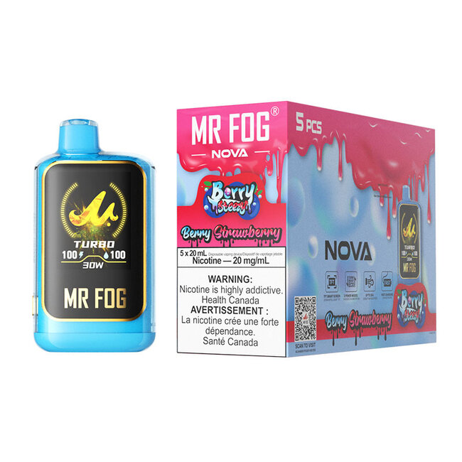 MR FOG MR FOG NOVA BERRY STEEZY 36K DISPOSABLE