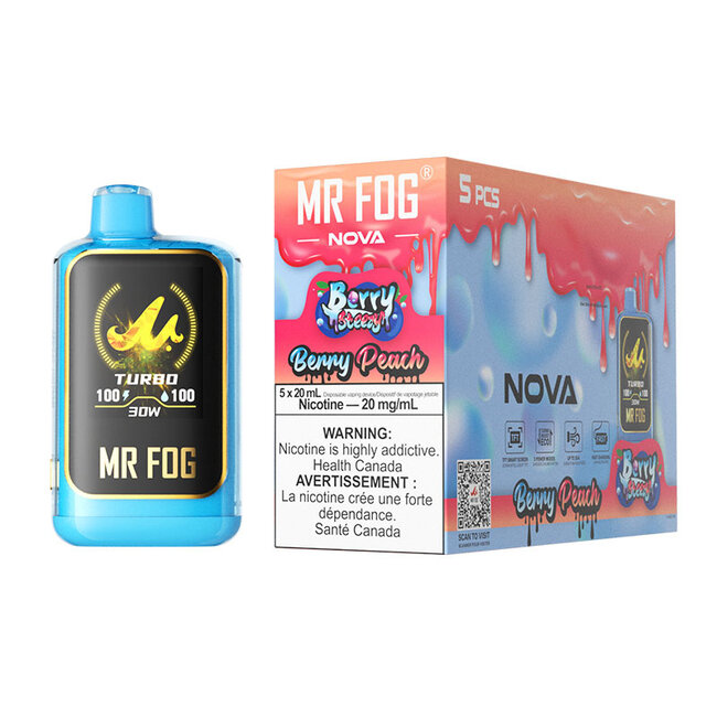 MR FOG MR FOG NOVA BERRY STEEZY 36K DISPOSABLE