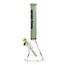 HOSS GLASS 14'' HOSS GLASS PYRAMID W/COLORED TOP TUBE BONG -H085