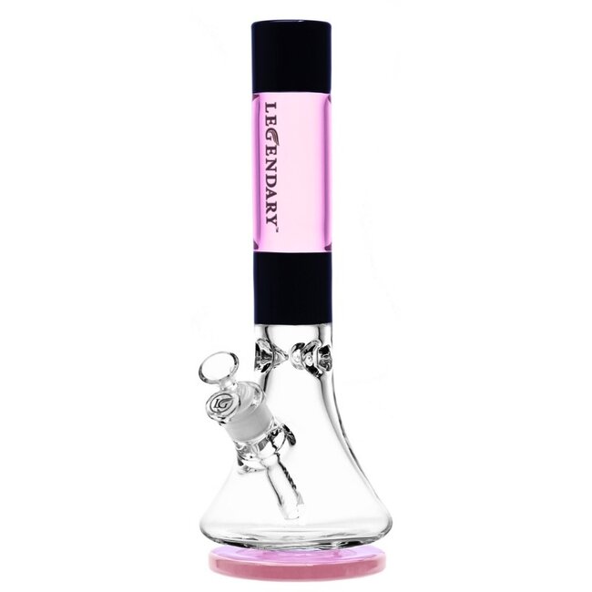 LEGENDARY GLASS 14'' LEGENDARY COLORED ICE BEAKER BONG-LG366