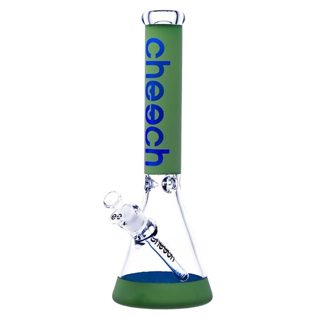 CHEECH GLASS 16'' 7MM CHEECH MATTE LOGO BEAKER BONG-CH-122