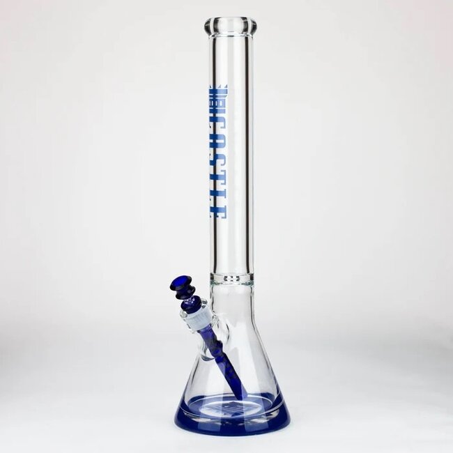CASTLE GLASS 18'' 9MM COLOR LOGO CASTLE GLASS BONG-C-001B