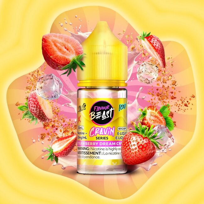 FLAVOUR BEAST FLAVOUR BEAST E-LIQUID CRAVIN SERIES SALT NIC
