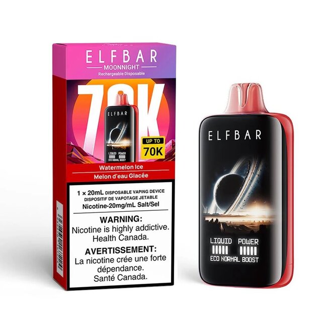 ELF ELF BAR MOONNIGHT 70K DISPOSABLE VAPE
