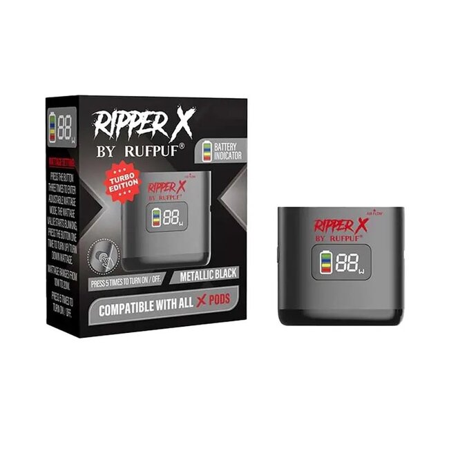 RUFPUF RIPPER X BY RUFPUF ULTRA VAPING DEVICE