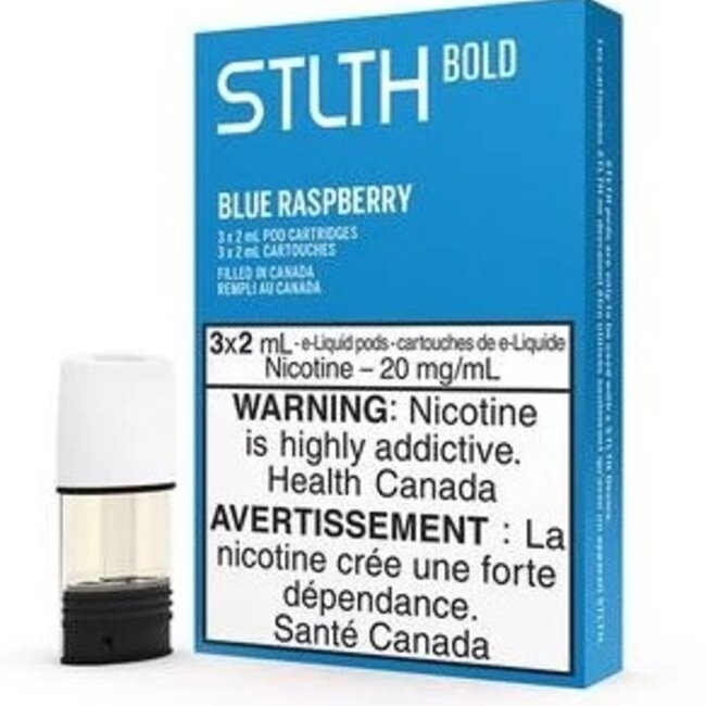 STLTH BLUE RASPBERRY  50 BOLD POD