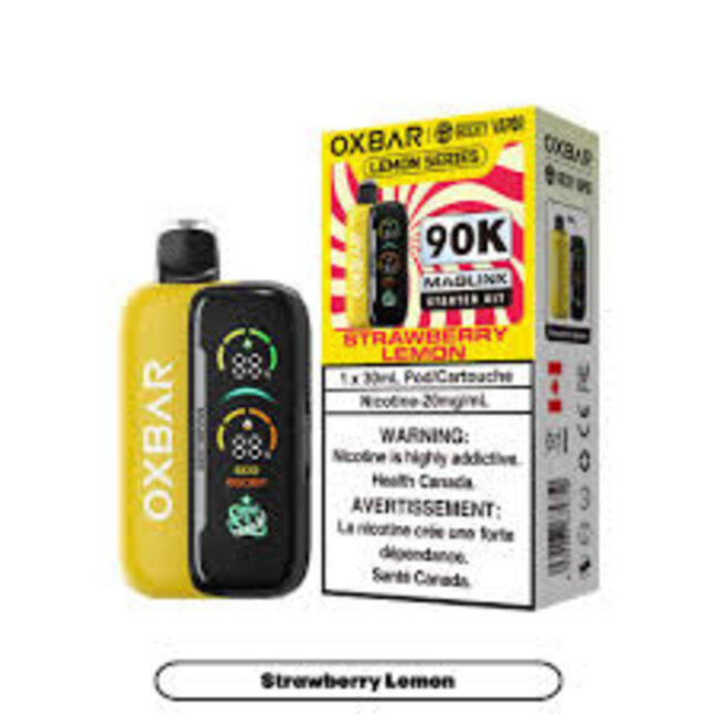 OXBAR ROCKY VAPOR OXBAR MAGLINK DISPOSABLE 90K