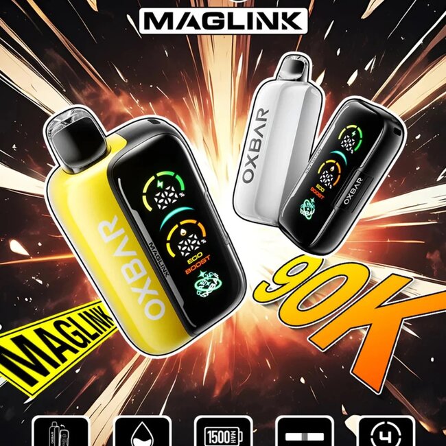 OXBAR ROCKY VAPOR OXBAR MAGLINK DISPOSABLE 90K
