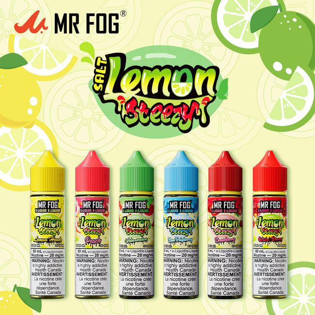 MR FOG MR FOG JUICE LEMON STEEZY SALT NIC