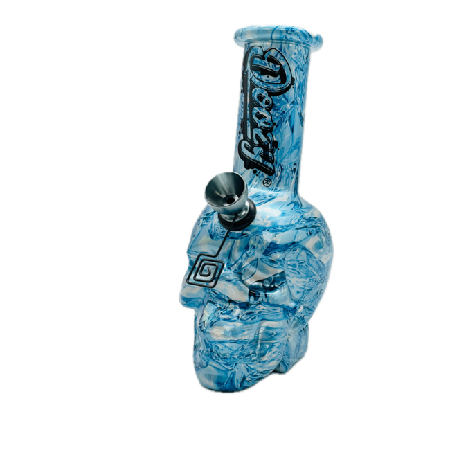 DOOZY 6'' 3D SKULL MINI POCKET BONG