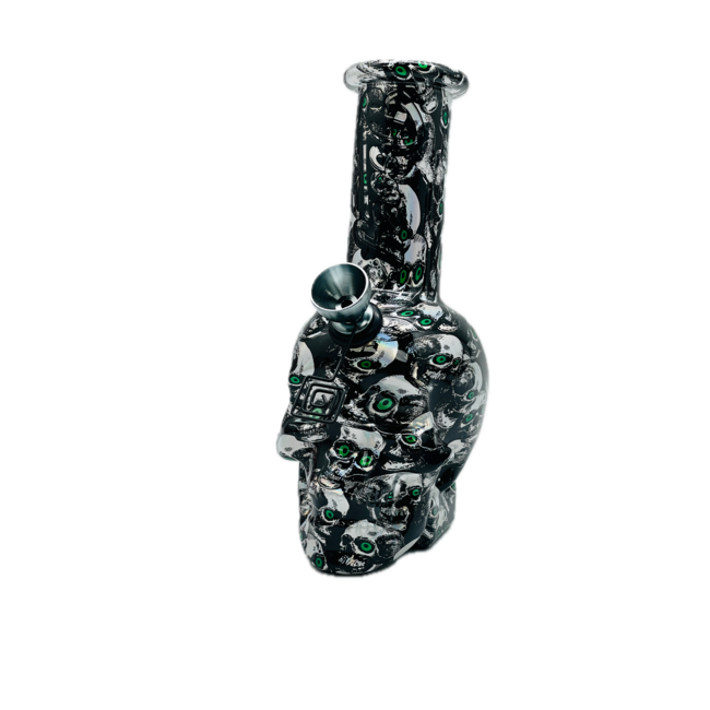 DOOZY 6'' 3D SKULL MINI POCKET BONG