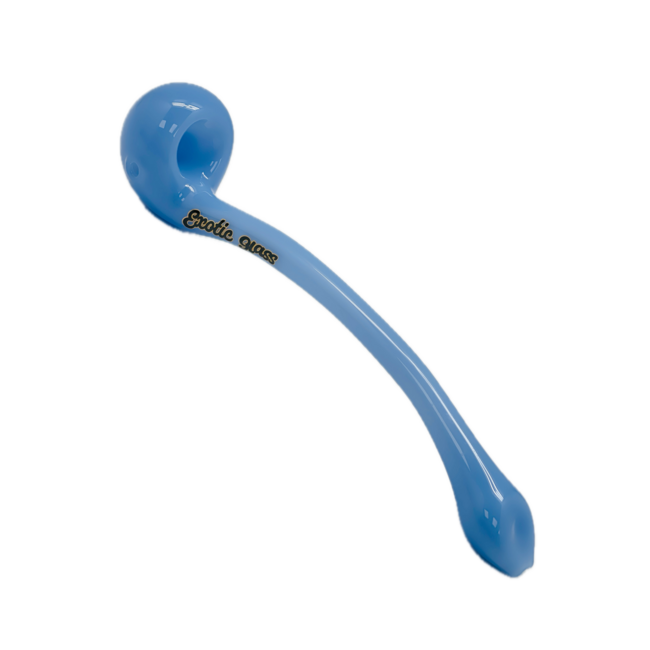 EXOTIC 9'' EXOTIC GLASS PIPE-CS154