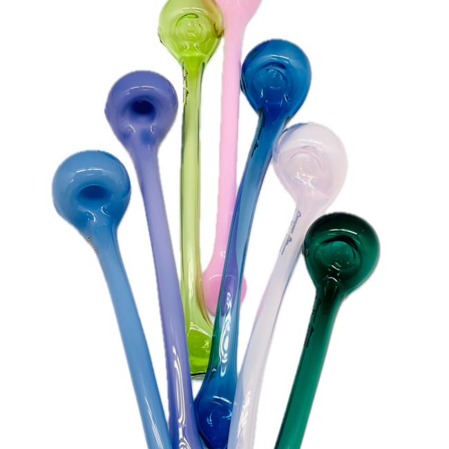 EXOTIC 12'' EXOTIC GLASS PIPE-CS154