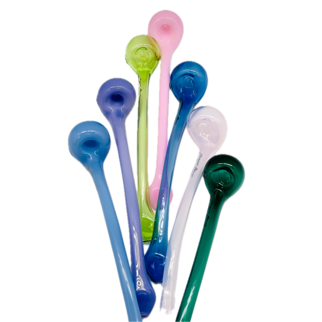 EXOTIC 12'' EXOTIC GLASS PIPE-CS154