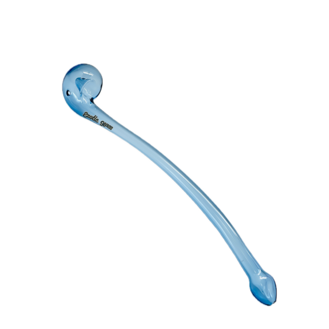 EXOTIC 14'' EXOTIC GLASS PIPE-CS154