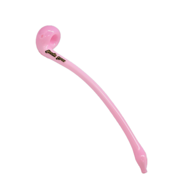 EXOTIC 14'' EXOTIC GLASS PIPE-CS154