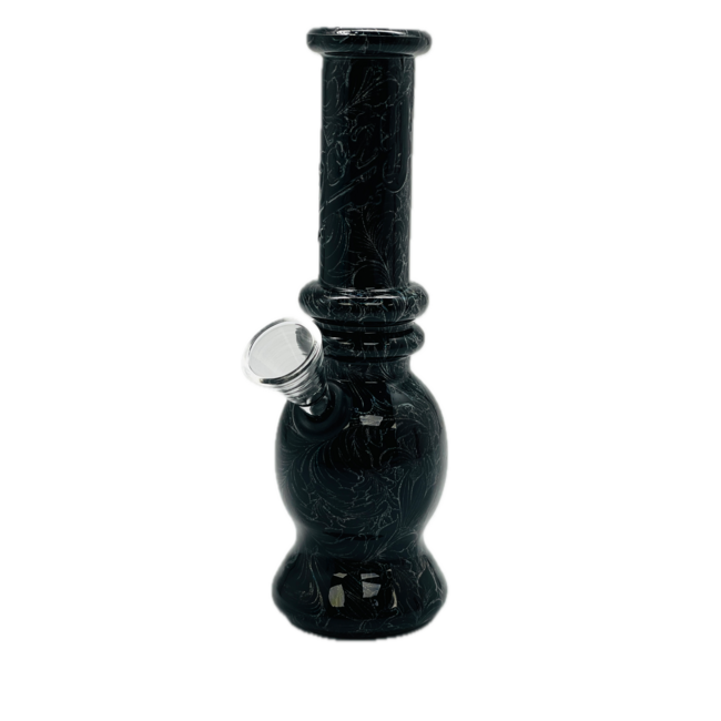 DOOZY 6'' BUBBLE BASE MINI POCKET GLASS BONG