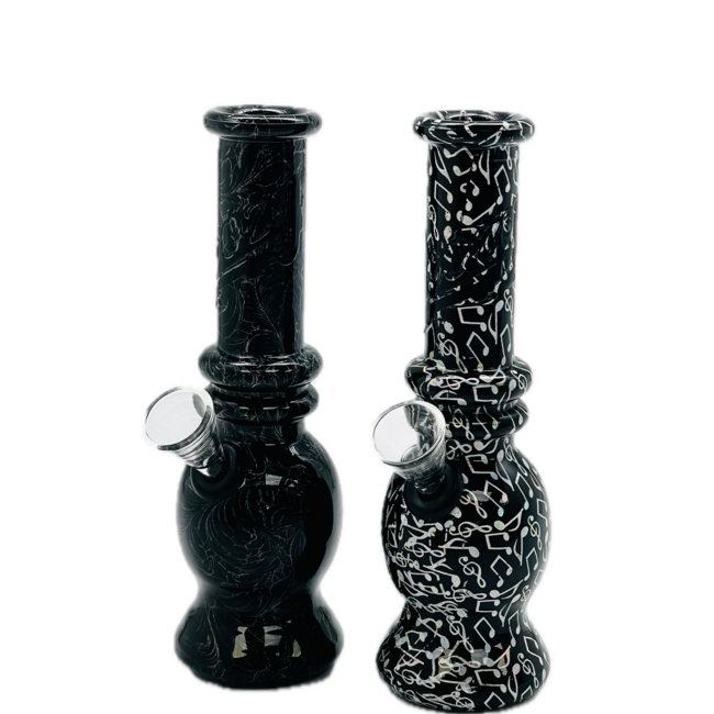 DOOZY 6'' BUBBLE BASE MINI POCKET GLASS BONG