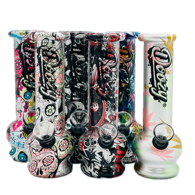 DOOZY 6'' ROUNDED BASE MINI POCKET BONG