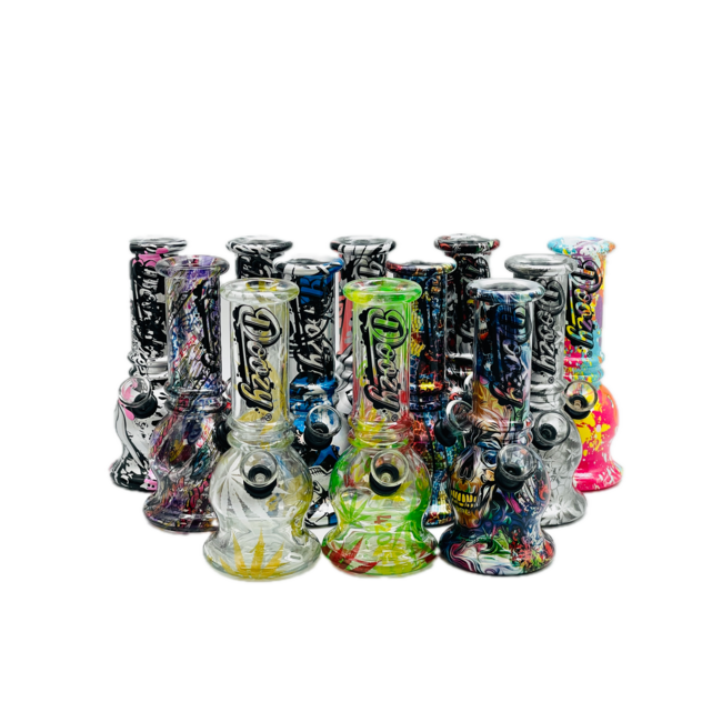 DOOZY 6'' BUBBLE BASE MINI POCKET BONG