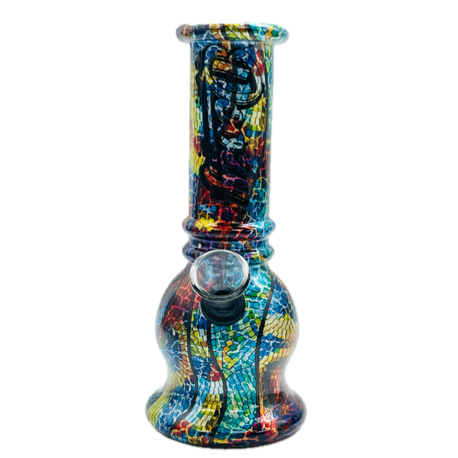 DOOZY 6'' BUBBLE BASE MINI POCKET BONG