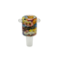 EXOTIC 14MM GRAFFITI MONSTER GLASS BOWL-CC23