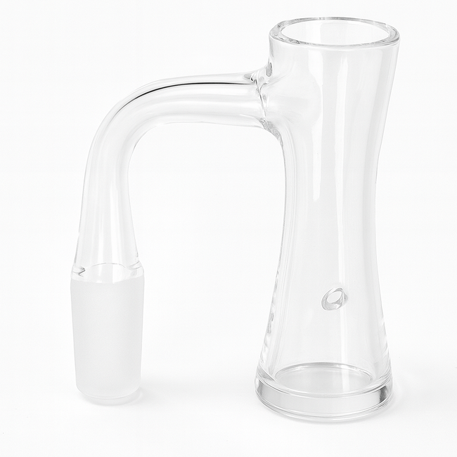 EXOTIC 14MM 90° QUARTZ HOURGLASS BANGER-C0109