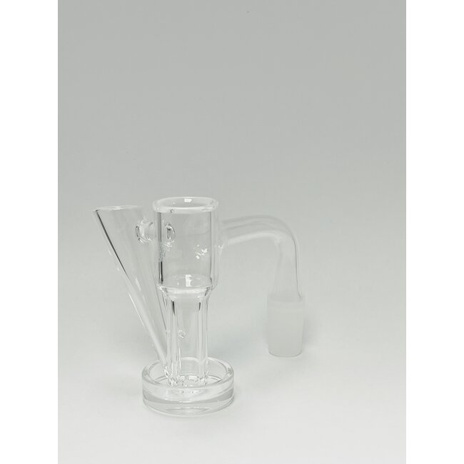 EXOTIC 14MM  90 DEGREE TERP SLIDE CONTROL TOWER BANGER -C0120