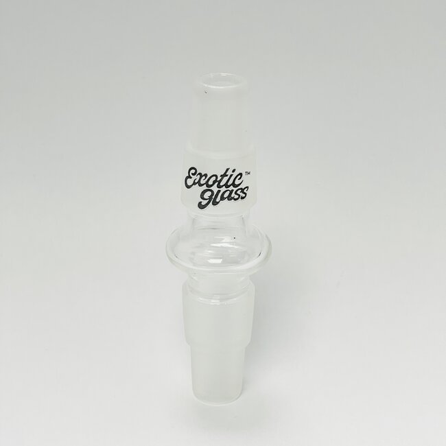 EXOTIC 18 MALE TO 14 FEMALE GLASS  ADAPTER-CD12