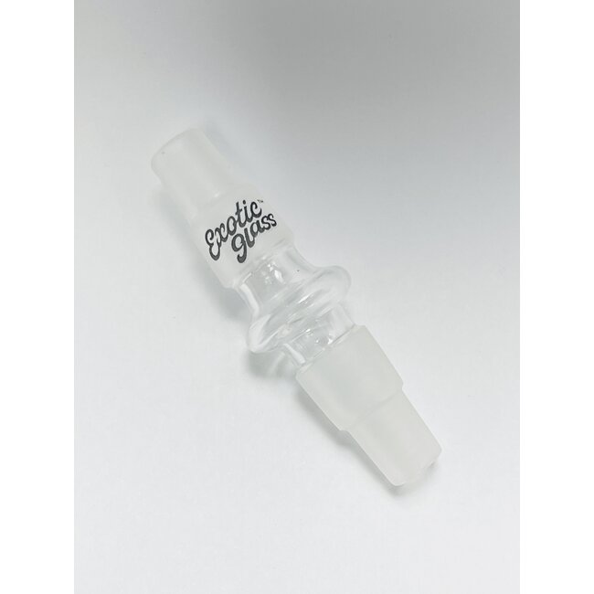 EXOTIC 18 MALE TO 14 FEMALE GLASS  ADAPTER-CD12