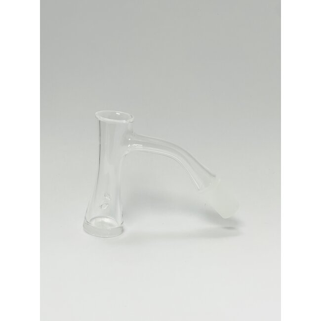 EXOTIC 14MM 45° QUARTZ HOURGLASS BANGER-C0109