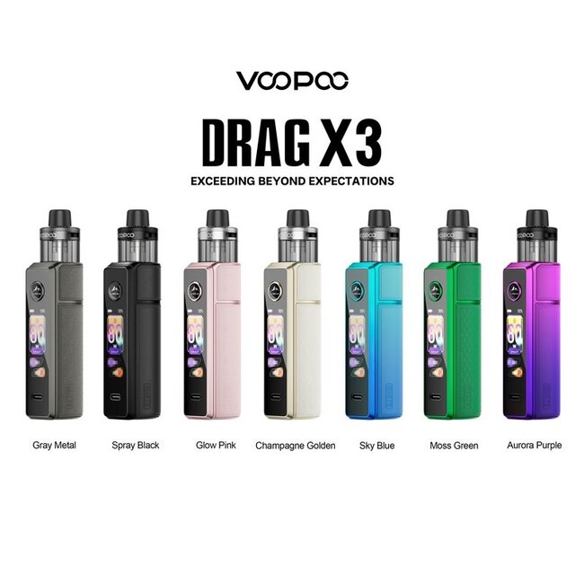 VOOPOO VOOPOO DRAG X3 POD KIT