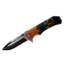 SCORPION GRIP WOOD & METAL HANDLE KNIFE-JZ696-2