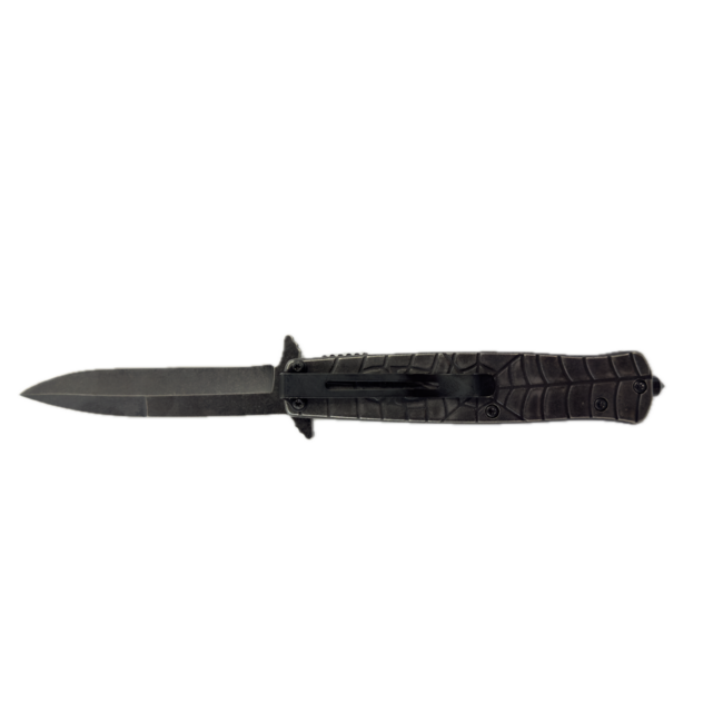 BLACK SPIDER FOLDING POCKET KNIFE-ZH468