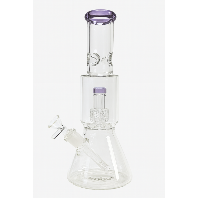 12'' SHOWER HEAD PERCOLATOR BEAKER BONG -C2244