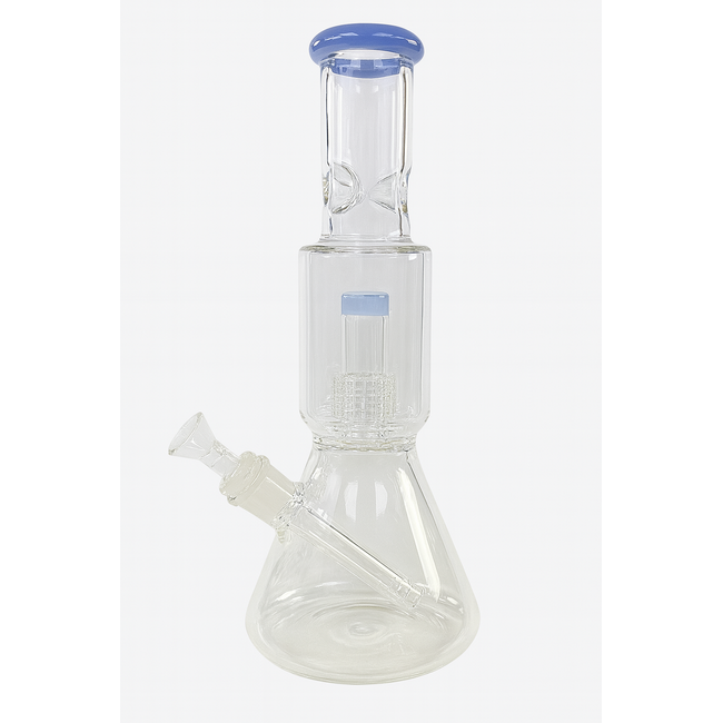 12'' SHOWER HEAD PERCOLATOR BEAKER BONG -C2244