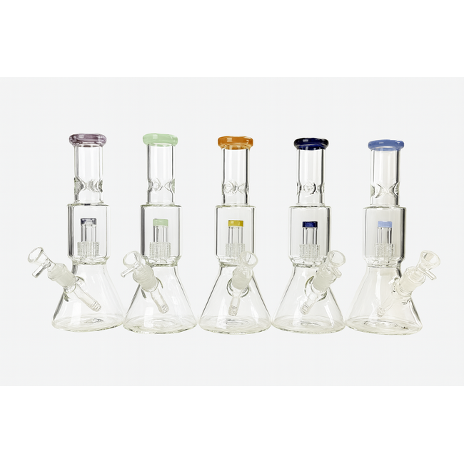 12'' SHOWER HEAD PERCOLATOR BEAKER BONG -C2244