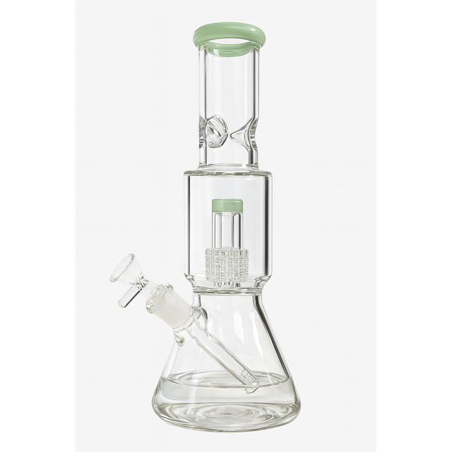 12'' SHOWER HEAD PERCOLATOR BEAKER BONG -C2244