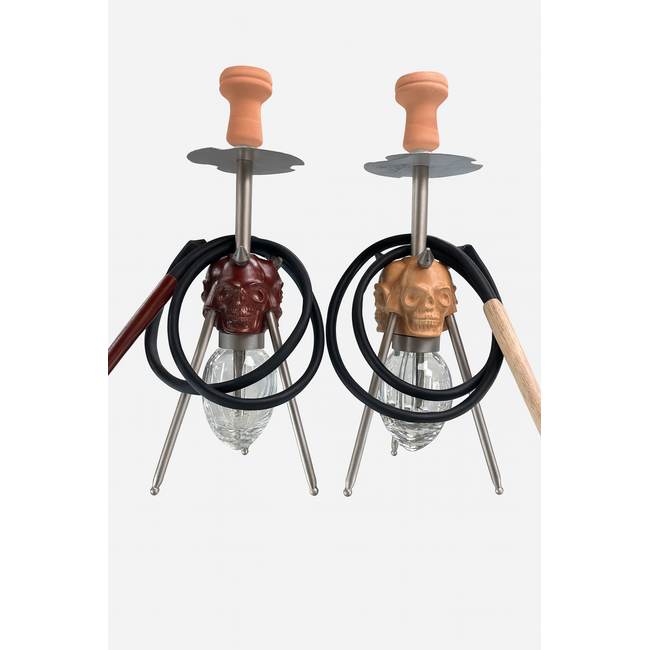 THREE SKULL SHISHA HOOKAH