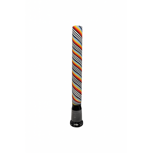 EXOTIC 5.5'' ZIG-ZAG EXOTIC GLASS DOWNSTEM-CW44