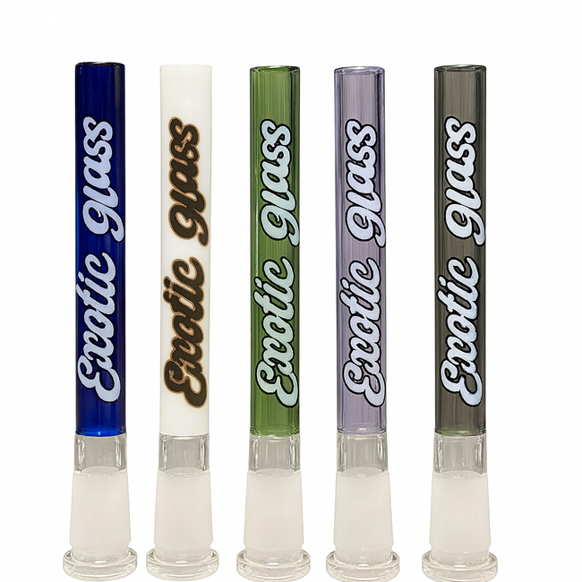 EXOTIC 5.5'' EXOTIC GLASS DOWNSTEM-CW46