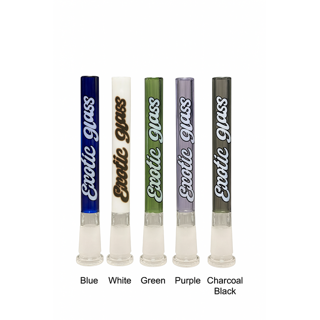 EXOTIC 6'' EXOTIC GLASS DOWNSTEM-CW46