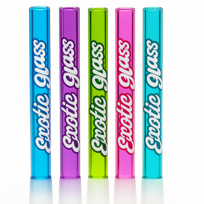 EXOTIC 6.5'' EXOTIC GLASS DOWNSTEM-CW49