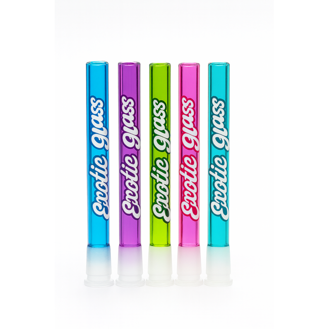 EXOTIC 6.5'' EXOTIC GLASS DOWNSTEM-CW49