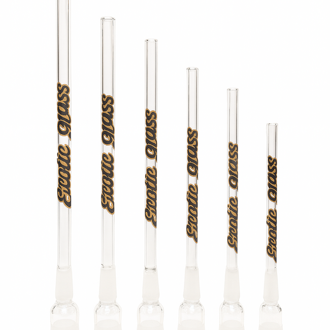 EXOTIC 18-14 CLEAR EXOTIC GLASS DOWNSTEM-CW48