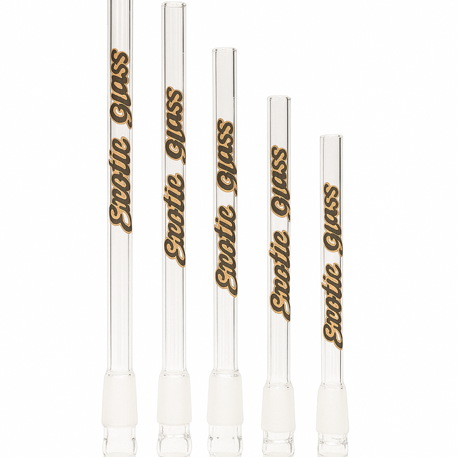EXOTIC 14-18 CLEAR EXOTIC GLASS DOWNSTEM-CW48
