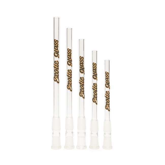 EXOTIC 14-18 CLEAR EXOTIC GLASS DOWNSTEM-CW48