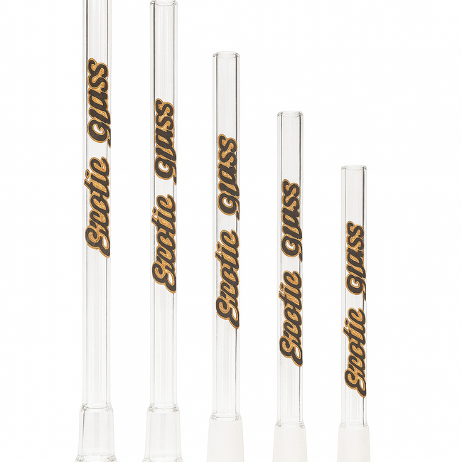 EXOTIC 18-18 CLEAR EXOTIC GLASS DOWNSTEM-CW48